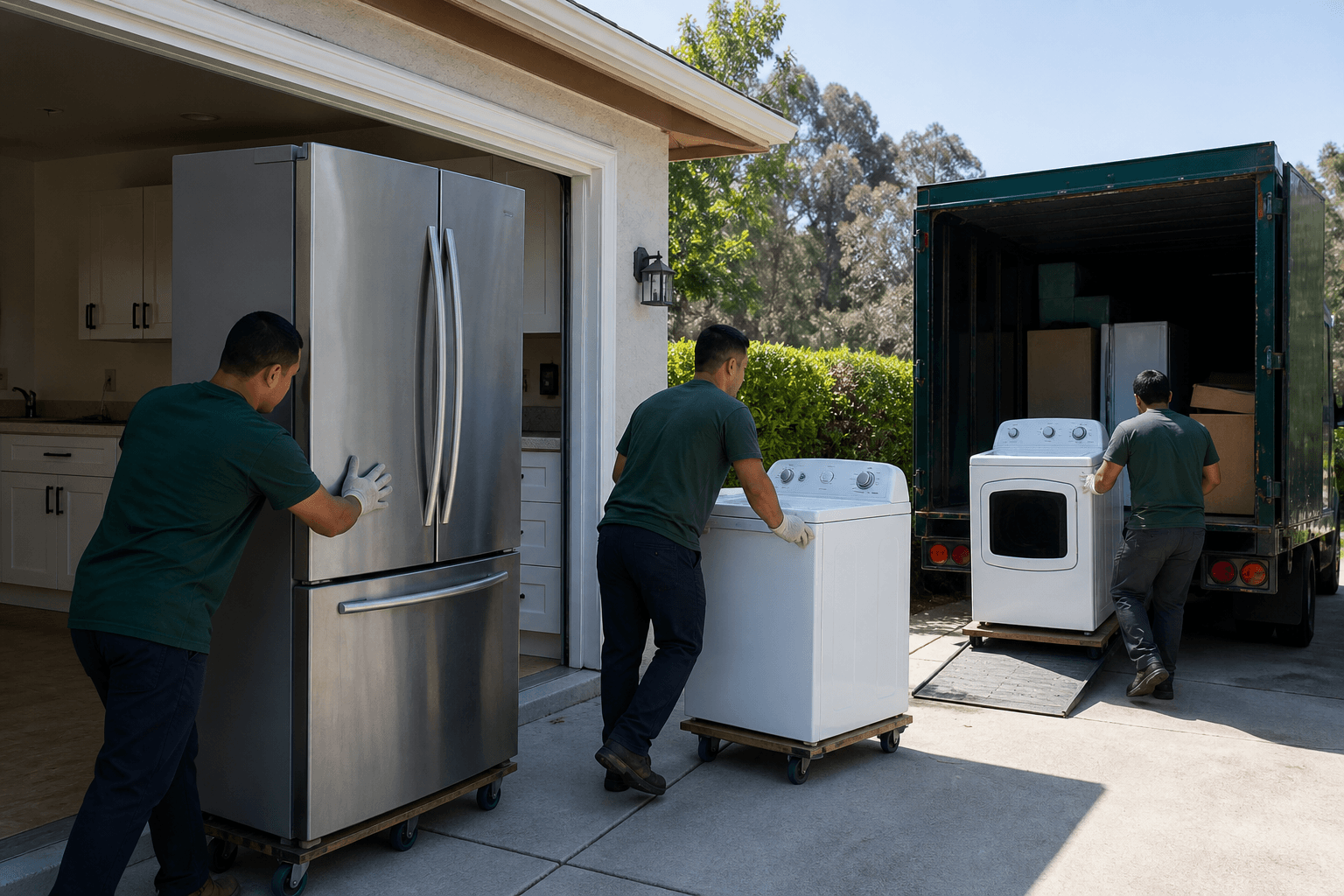 Appliance removal in the East Bay